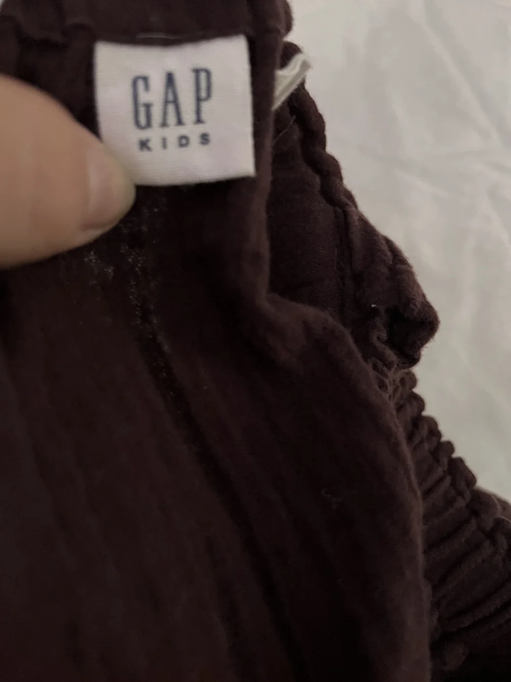 GAP KIDS- Brown Linen Babydoll Top